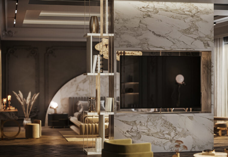Neoclassic Bedroom Design with Timeless Charm