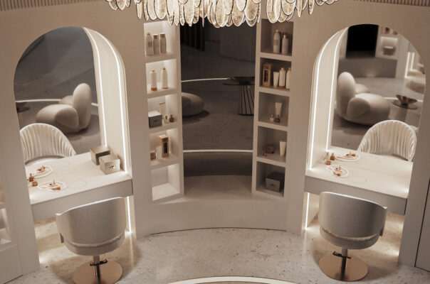 Modern Serenity Beauty Salon Design