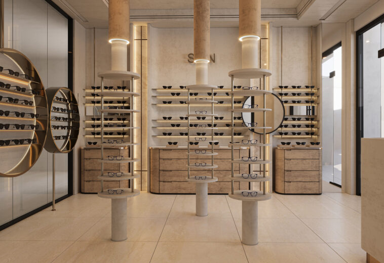 Modern Optical Shop Interior Design – Sleek & Contemporary Retail Spaces