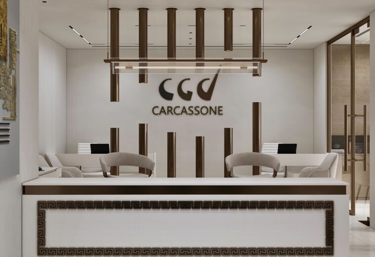 Elegant Jewellery Office Interior | Innovative Workspace Design Ideas