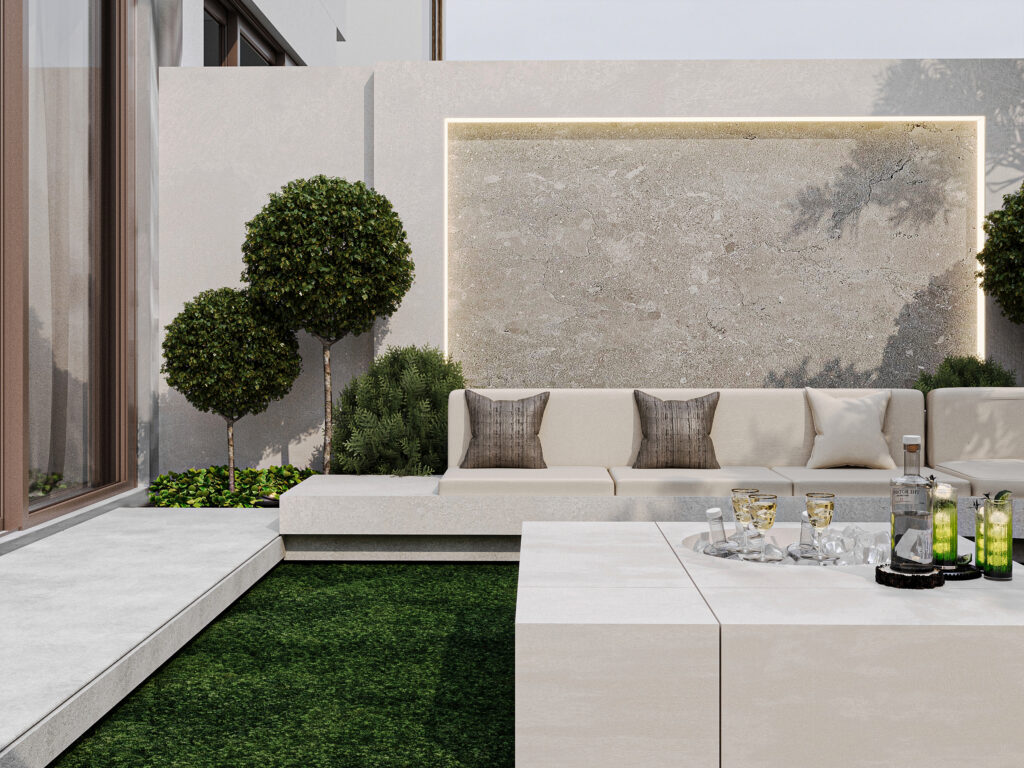 Luxury Modern Villa Interior & Landscape Design in Furjan | Sisterly ...