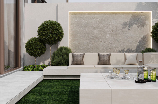 Luxury Modern Villa Interior & Landscape Design in Furjan | Sisterly Interiors