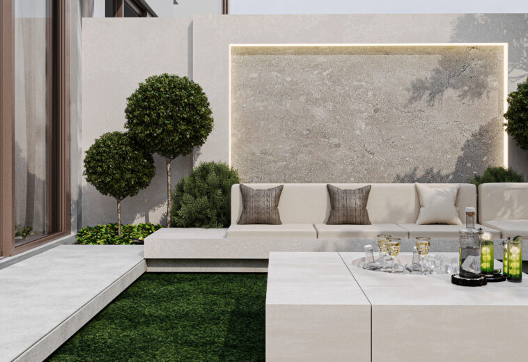 Luxury Modern Villa Interior & Landscape Design in Furjan | Sisterly Interiors